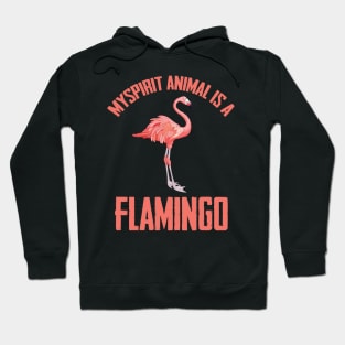 Myspirit animal flamingo Hoodie